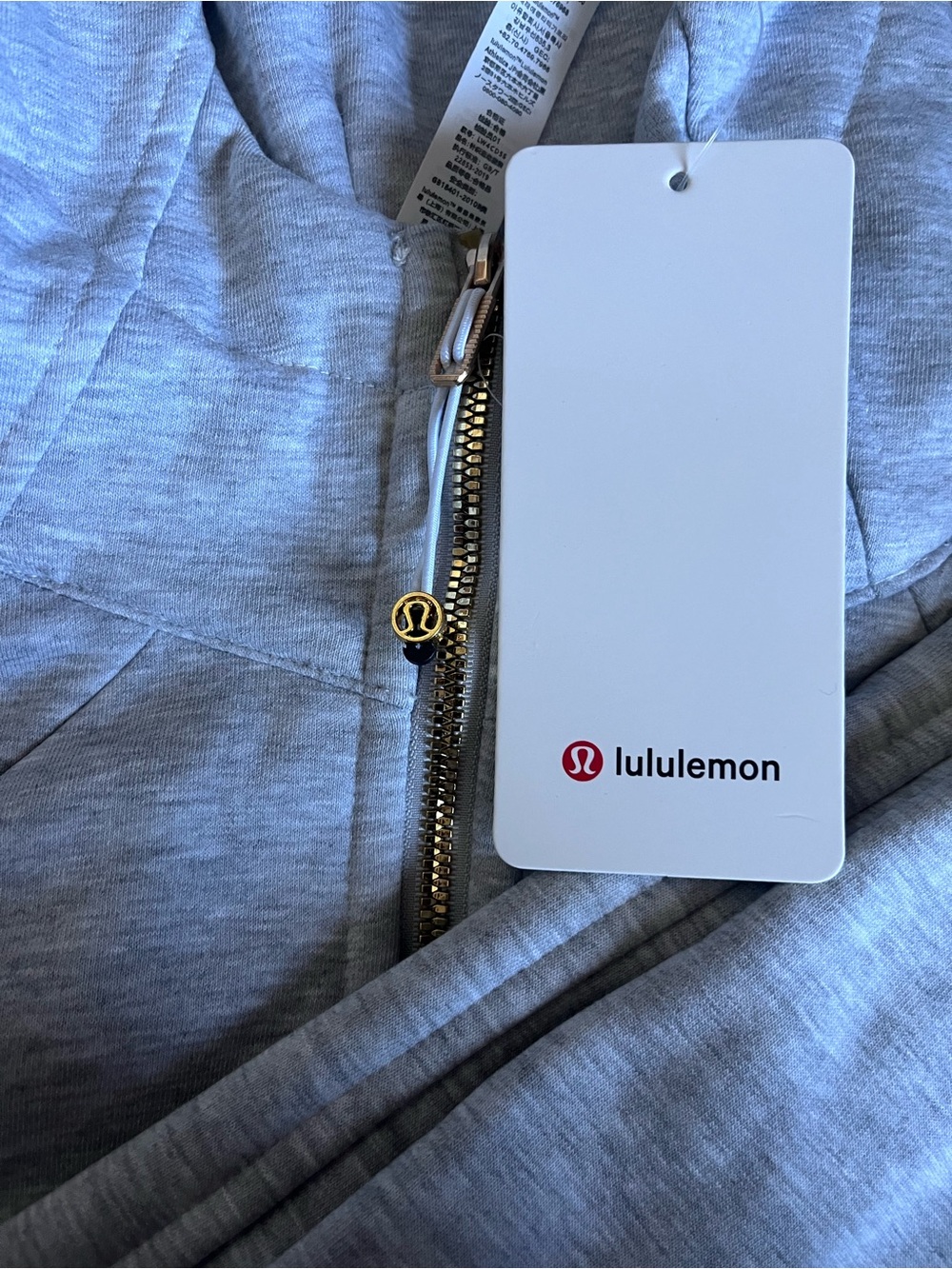 lululemon athletica Light Gray Zip Hoodie and Joggers Set - Picture 3 of 4